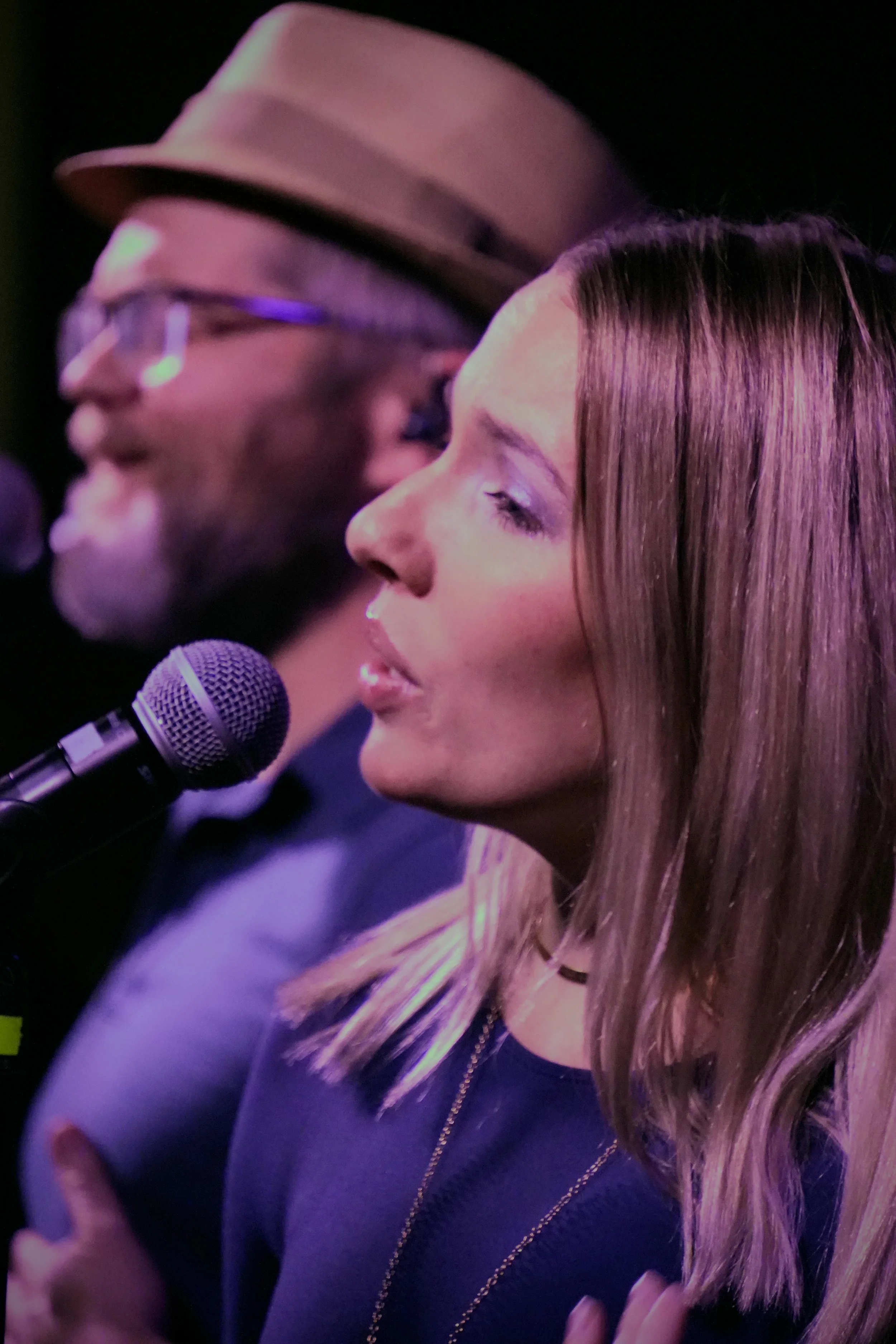 Aimee of The Nauti Yachtys performing live from The Jazz Kitchen in Broad Ripple, Indianapolis.