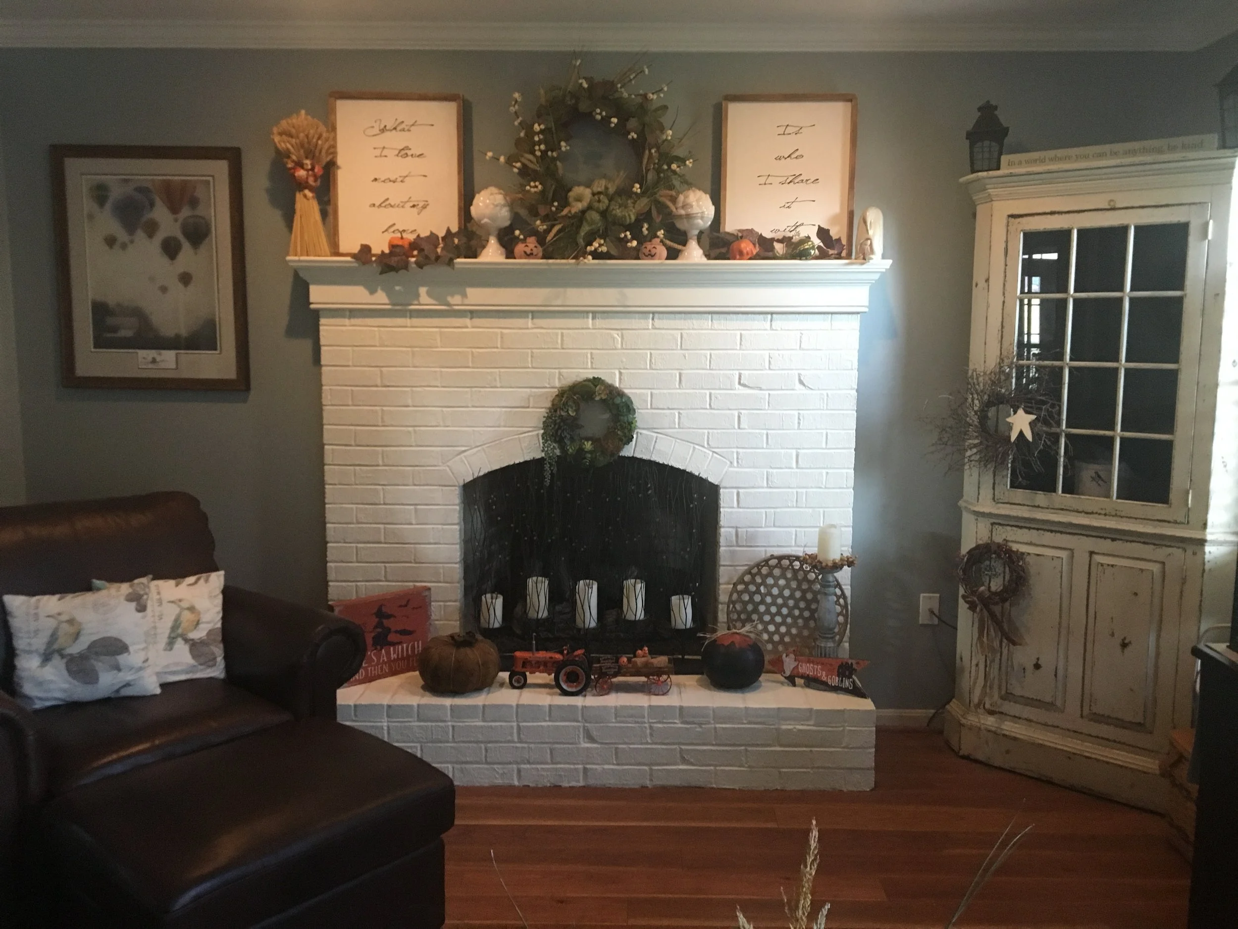 Fireplace/Paint Upgrade