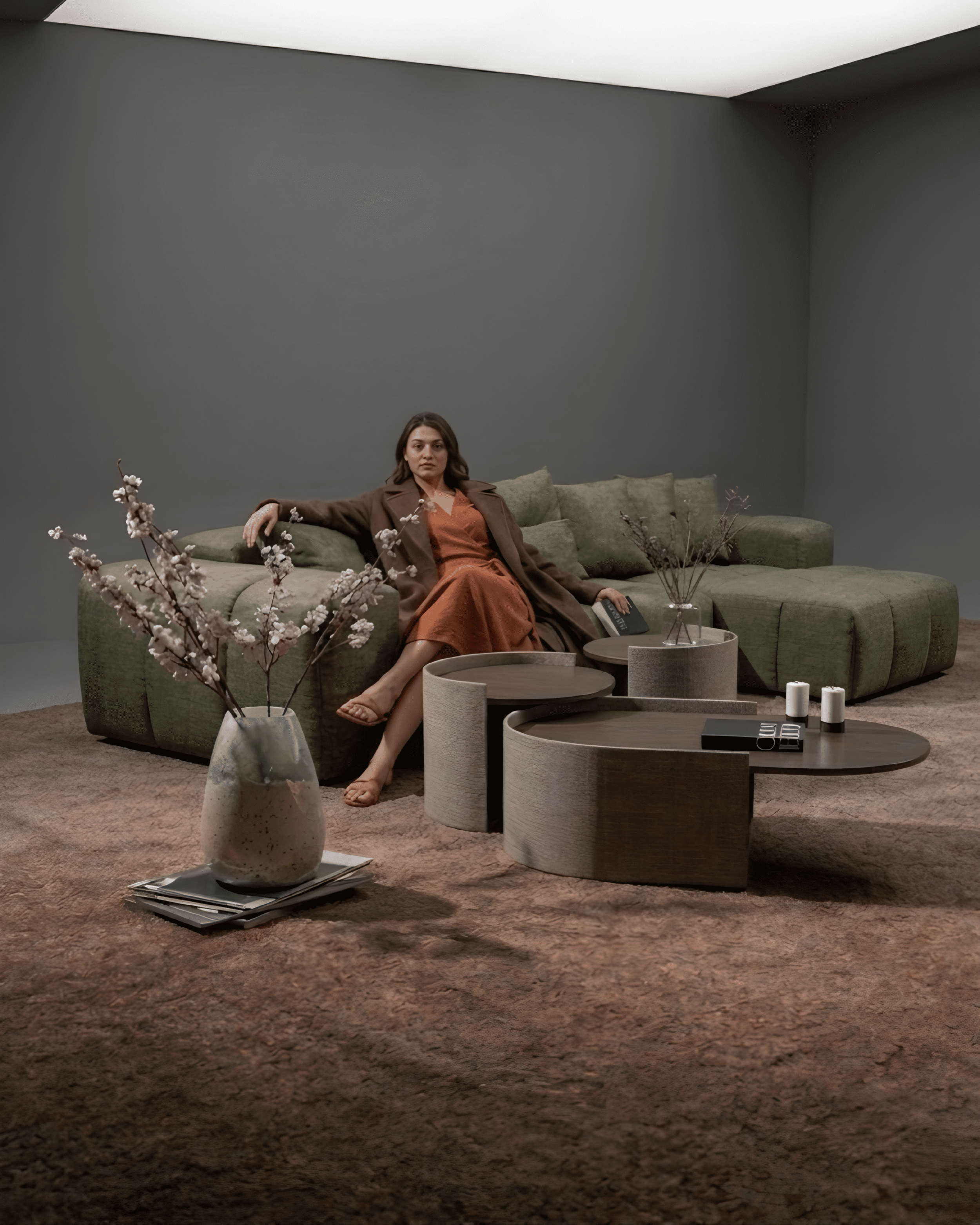 Cloud Nine L Shape Sofa
