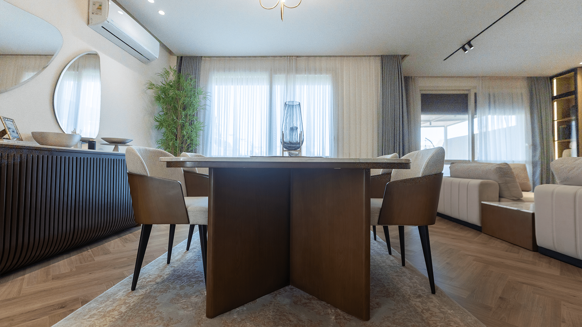 Le Prestige Dining Set - Valero Furniture