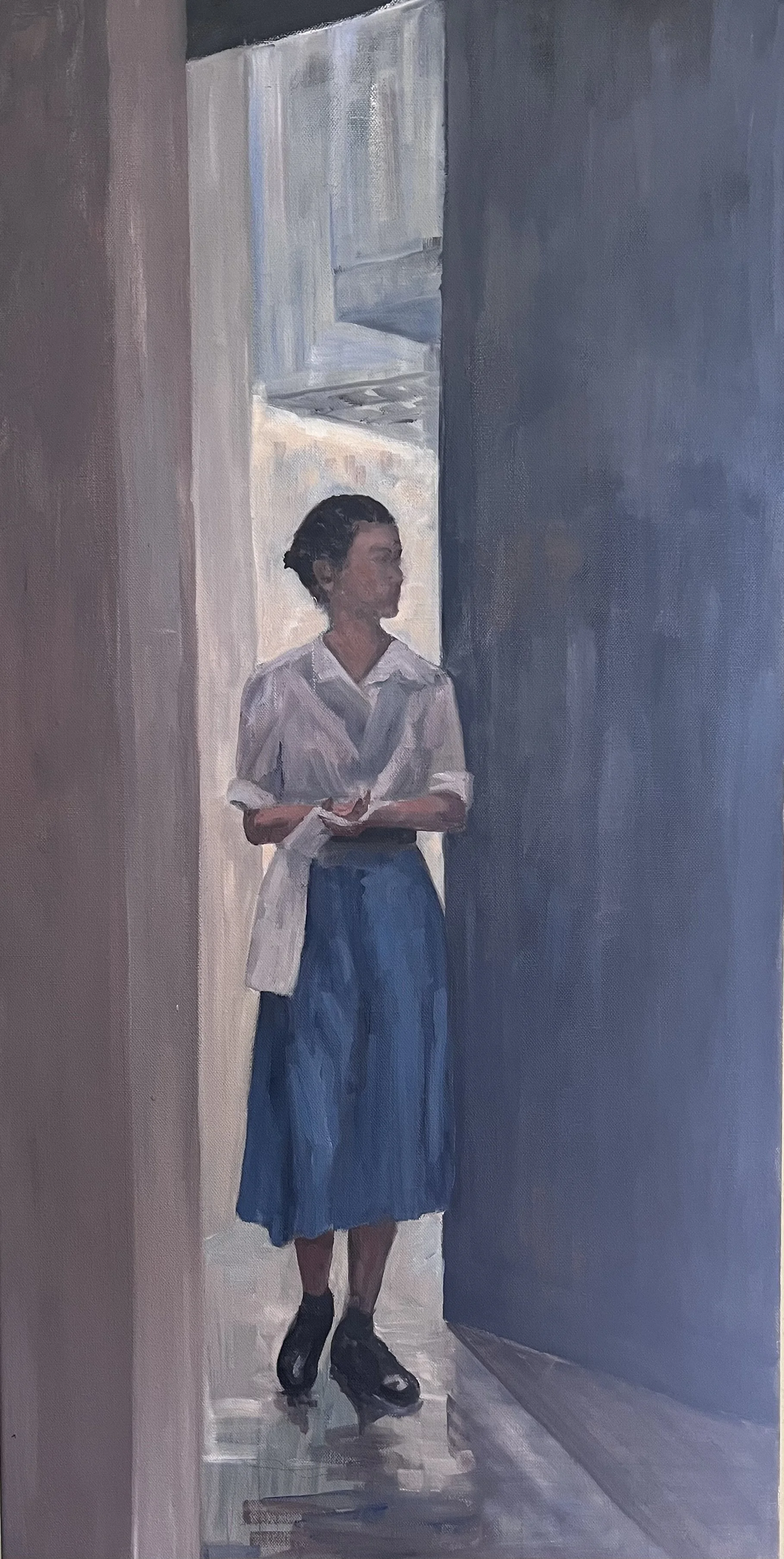 Bill Beck, Unknown Souz, 36x18 $2500