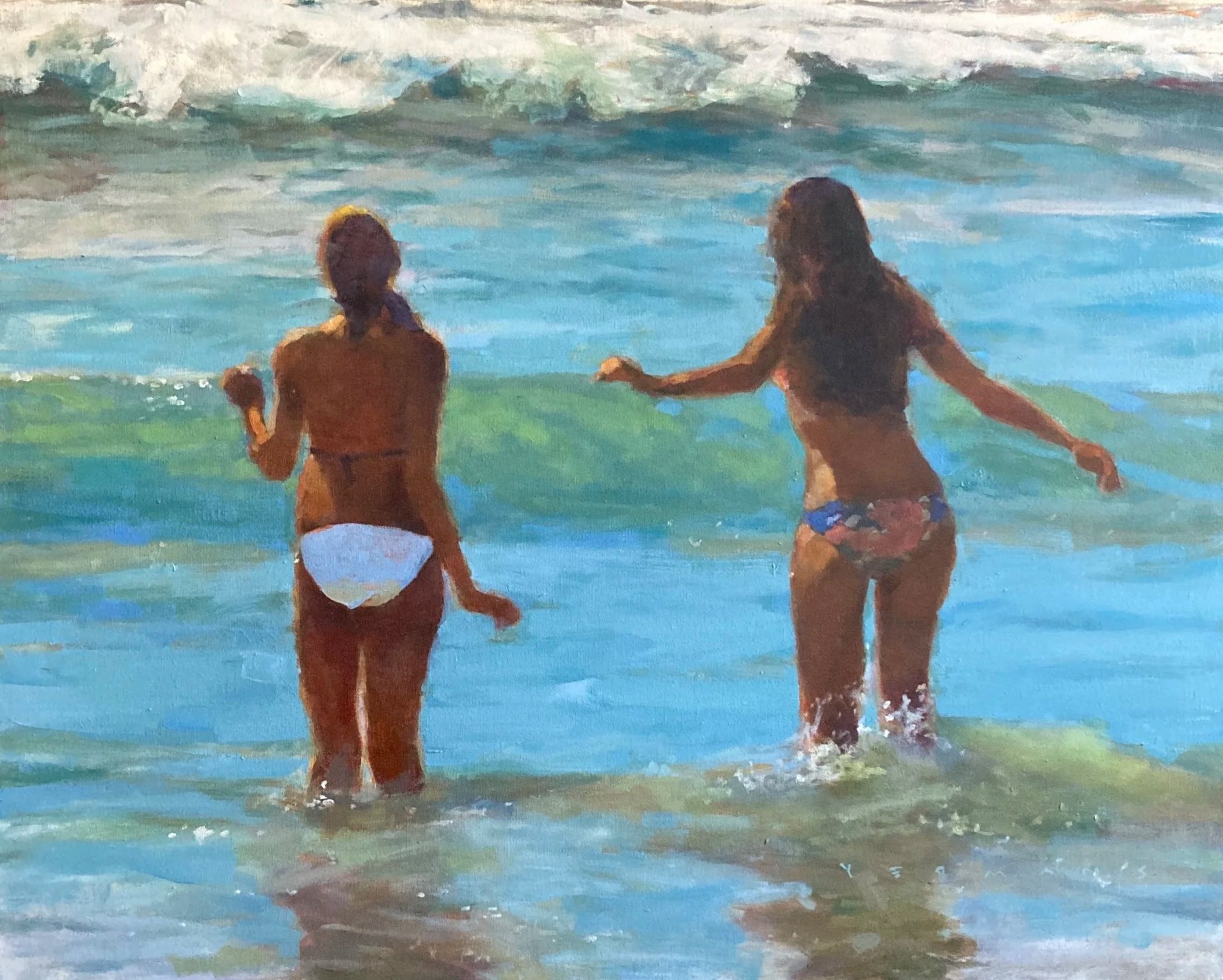 Jeff Yeomans, Taking it Slow, 24x30  $3000