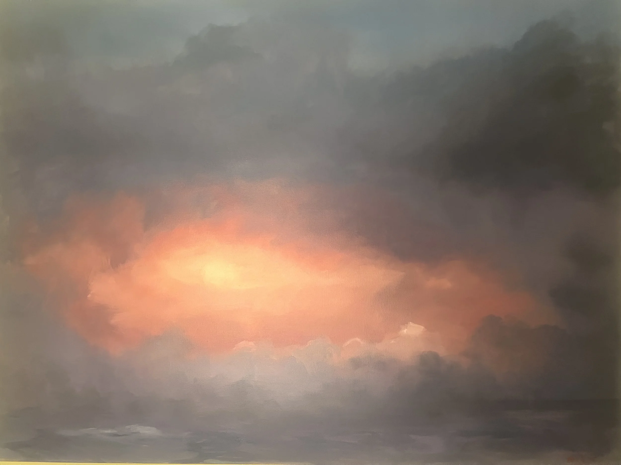 Bill Beck, Morning Fog, 30x40in $2000