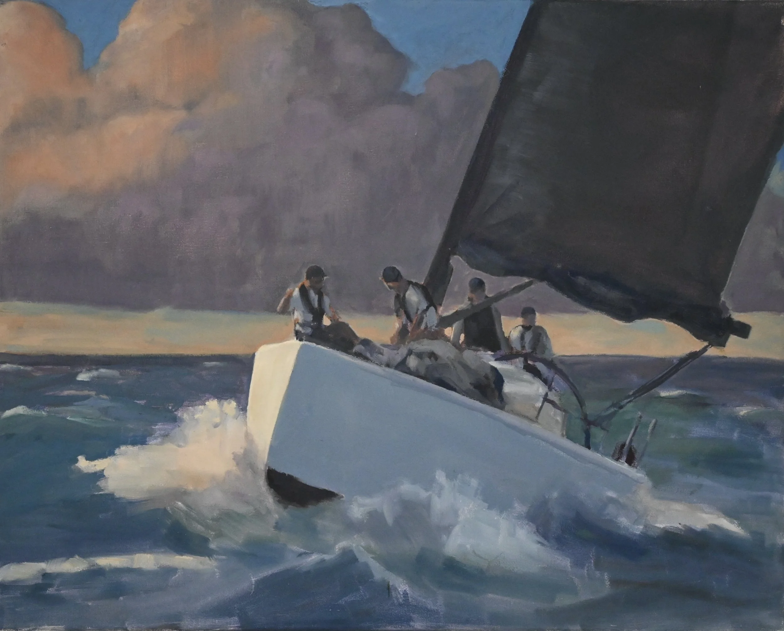 Bill Beck, Aftermath, 16x20 SOLD