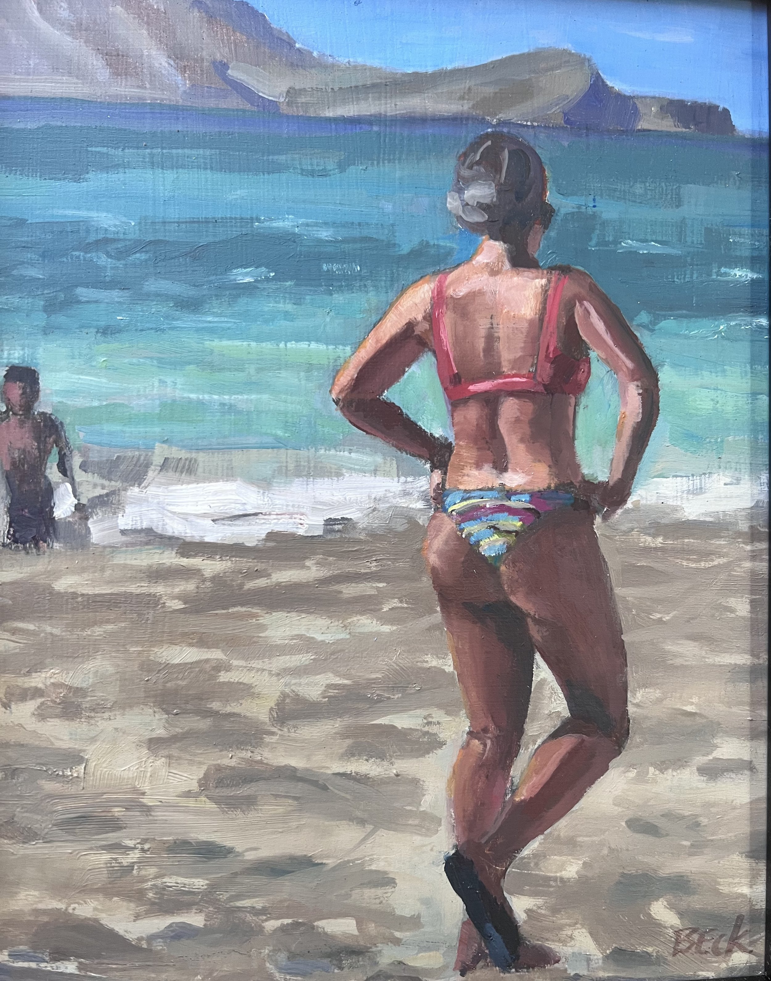 Bill Beck, Kaneohe Sunshine, 10x8in $250