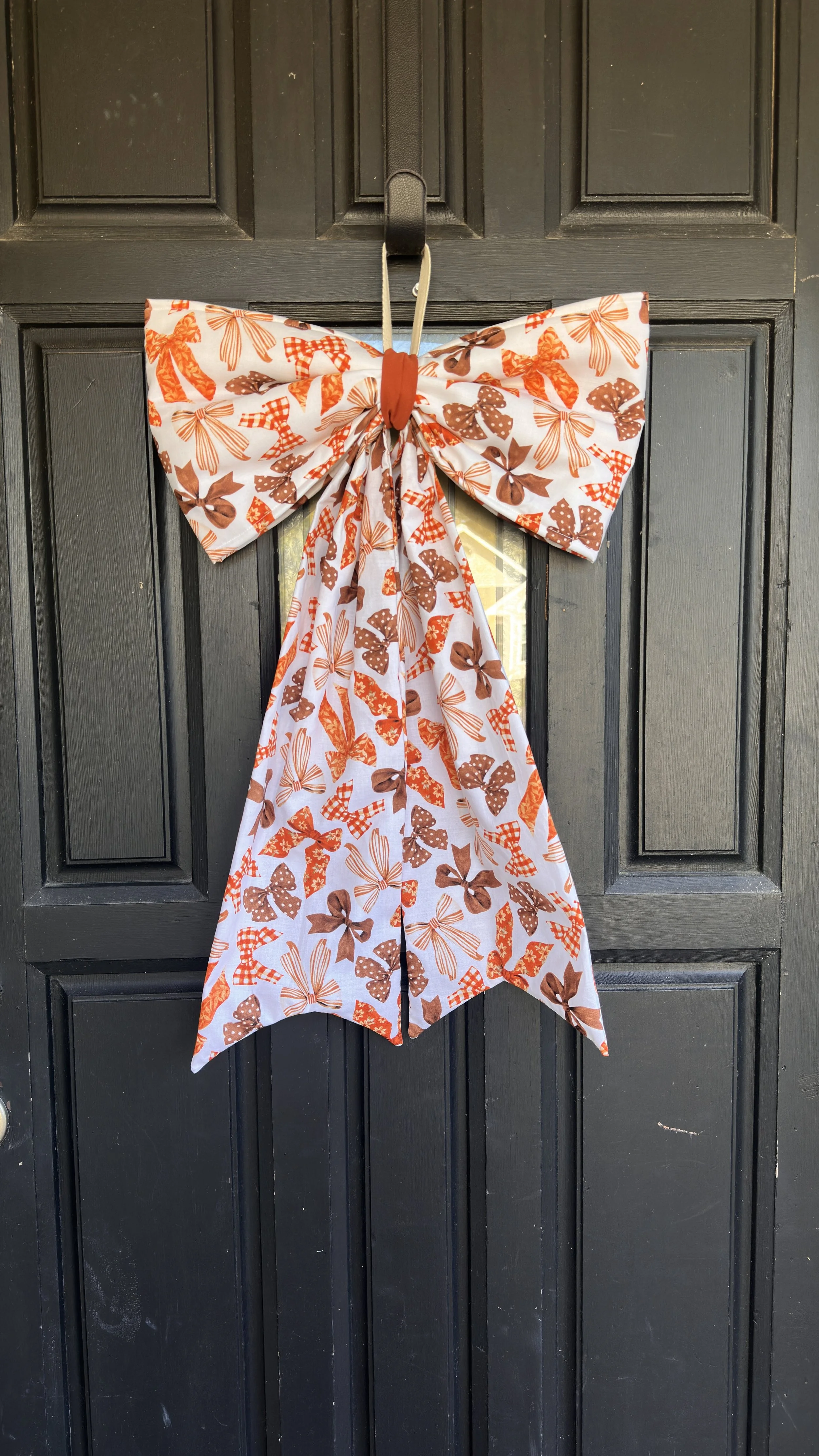 Fall Bows Door Bow