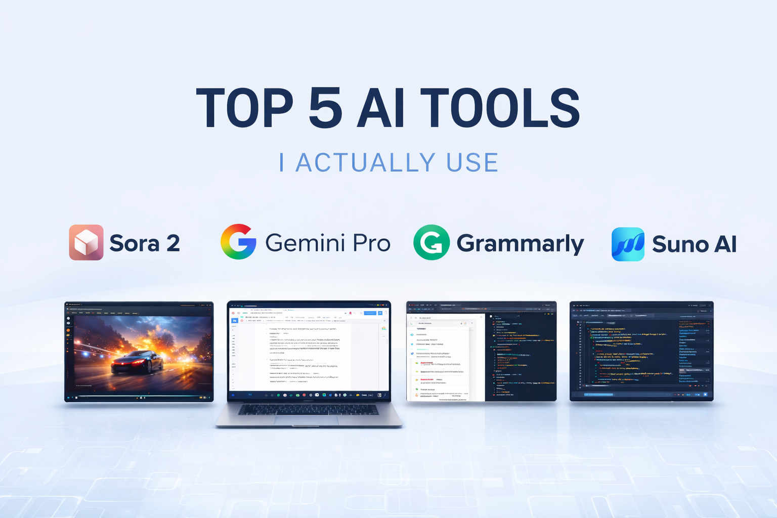 My Top 5 AI Tools Right Now