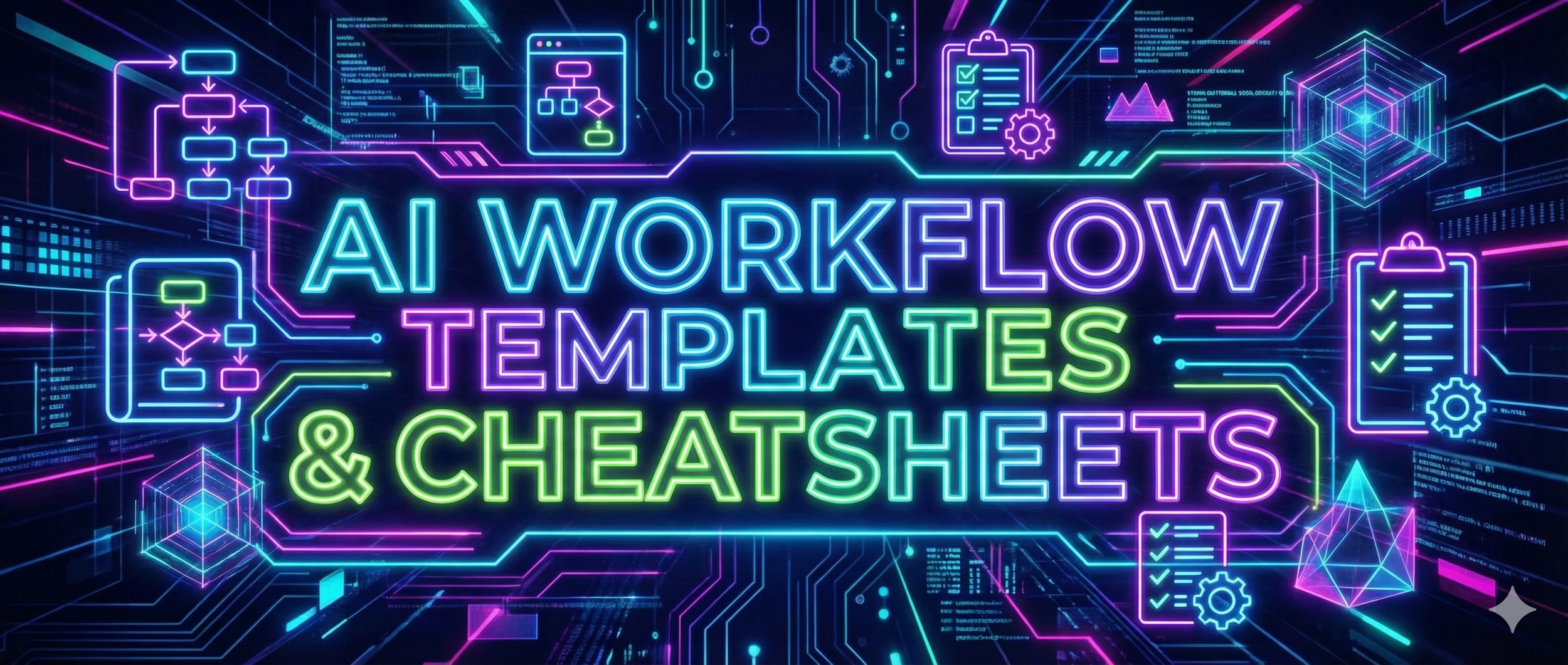 AI Workflow Templates &amp; Cheatsheets