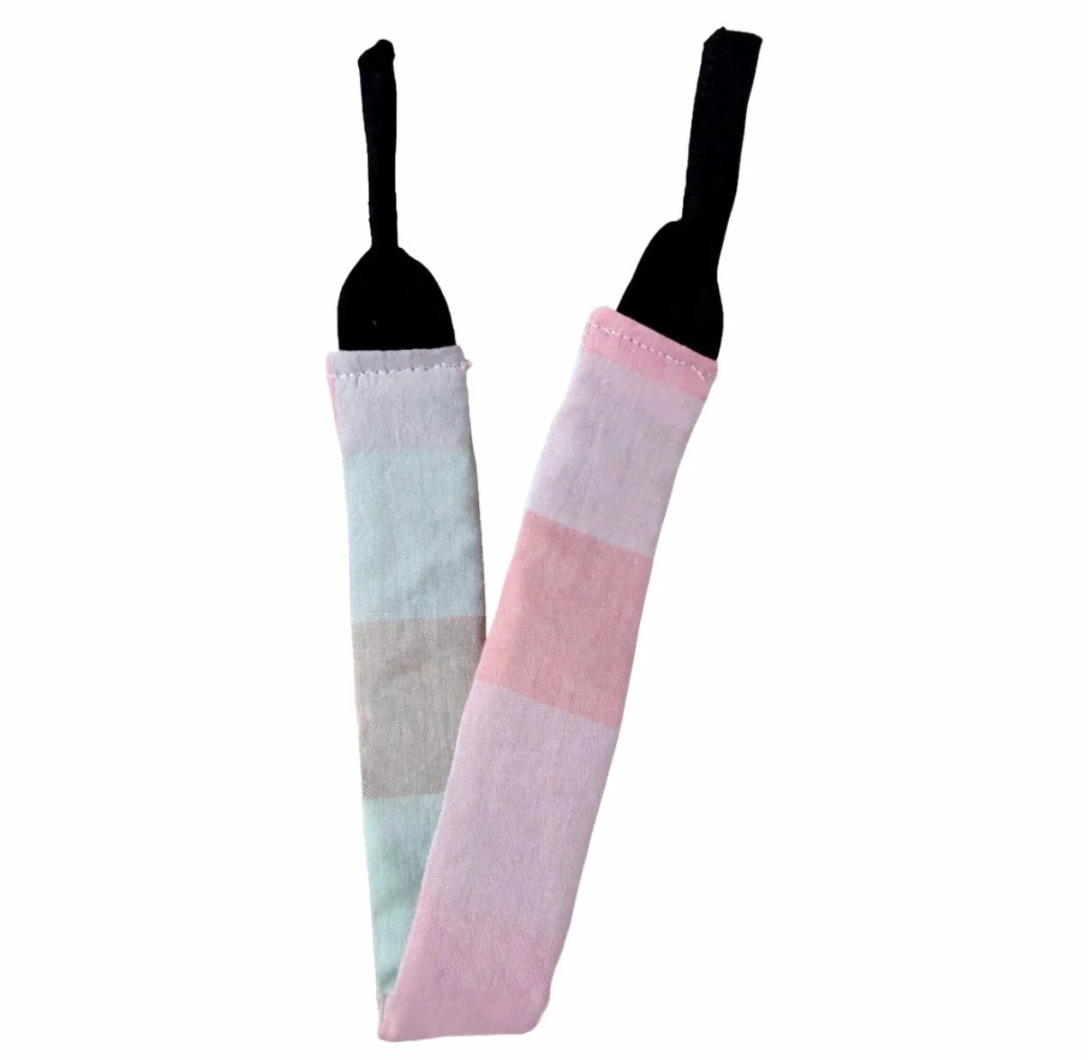 Pink Check Sunglass Strap