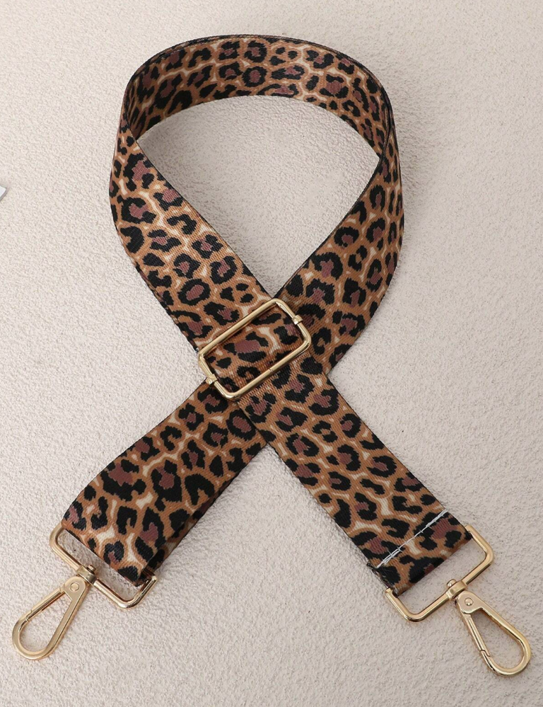 Brown Leopard No. 1 Bag Strap
