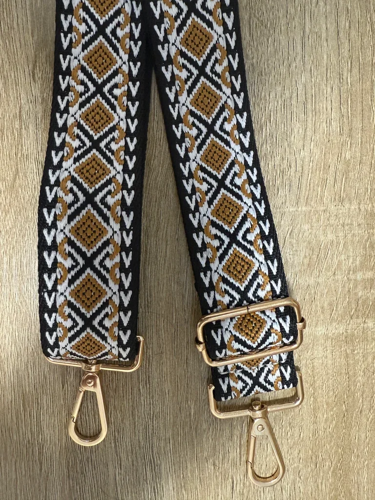 Brown/Black Bag Strap