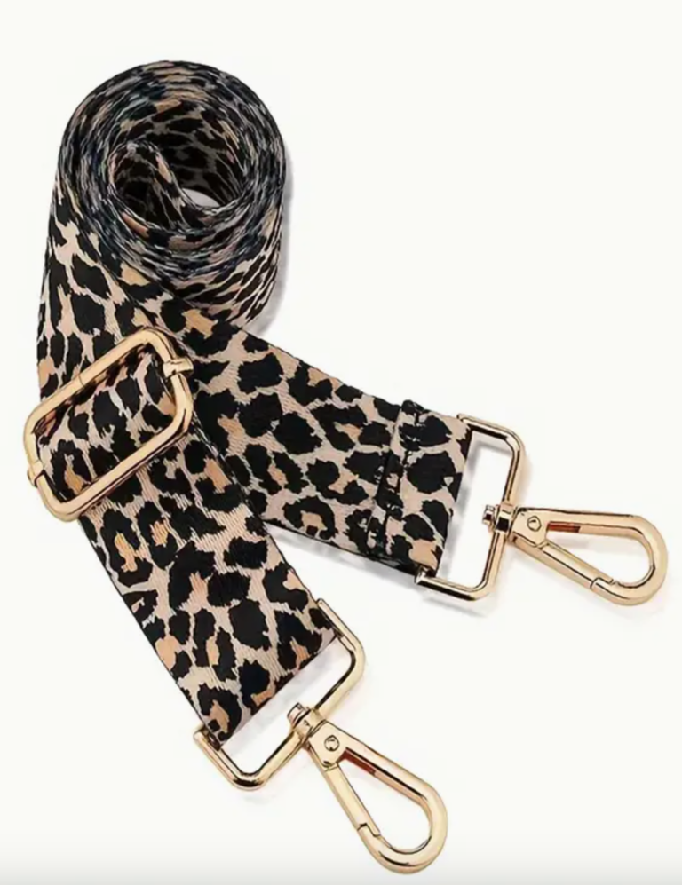 Brown Leopard No.3 Bag Strap