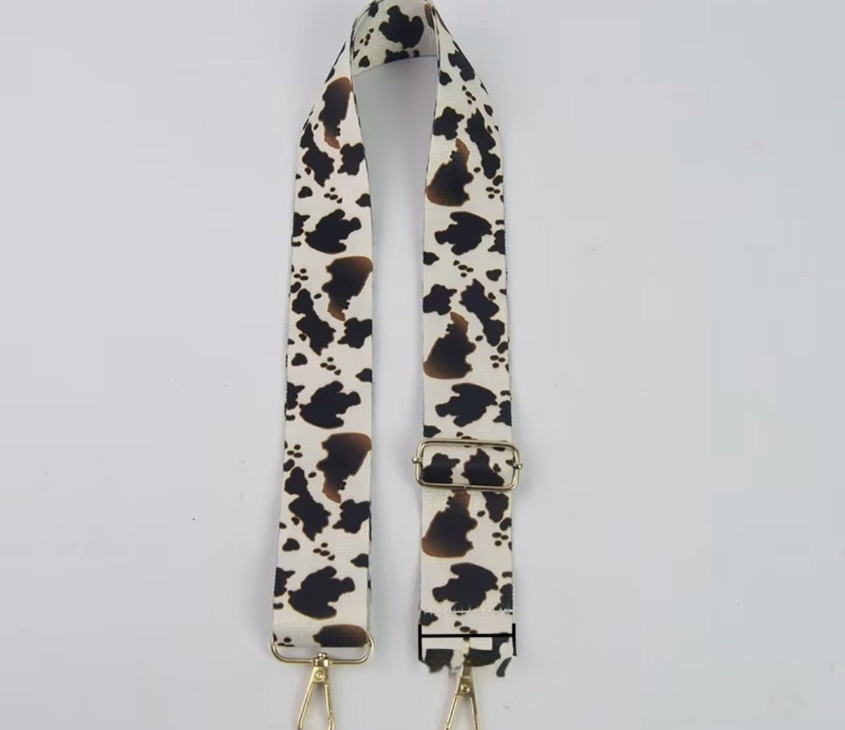Cow Pattern Bag Strap