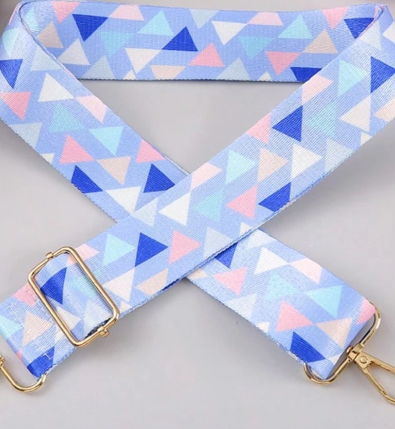 Purple Triangle Bag Strap