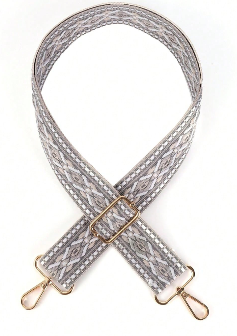 Grey Bag Strap