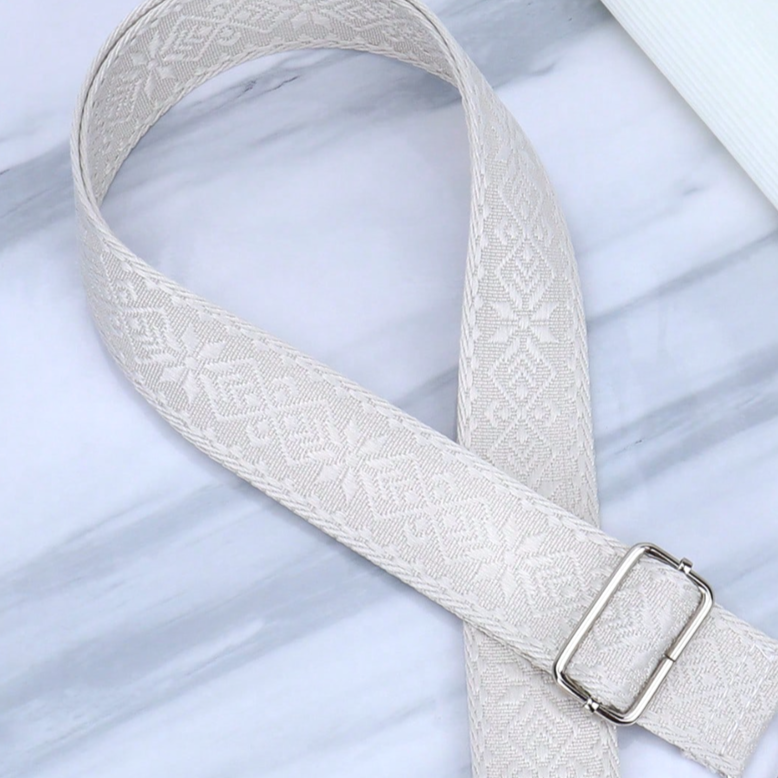Cream Bag Strap