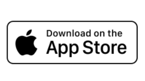 Apple App Store download badge with Apple logo and text