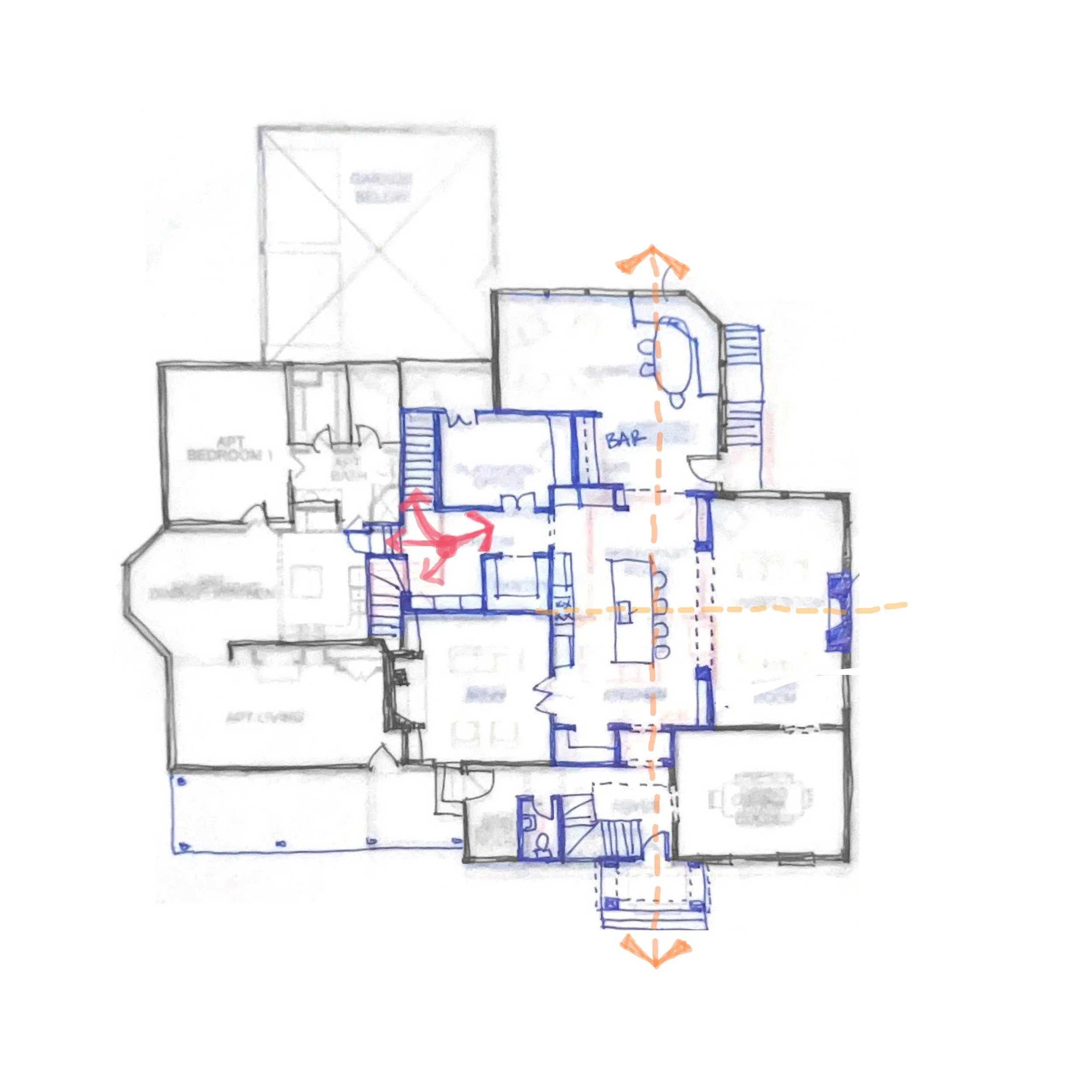 FIRST FLOOR - CIRCULATION | AXIS