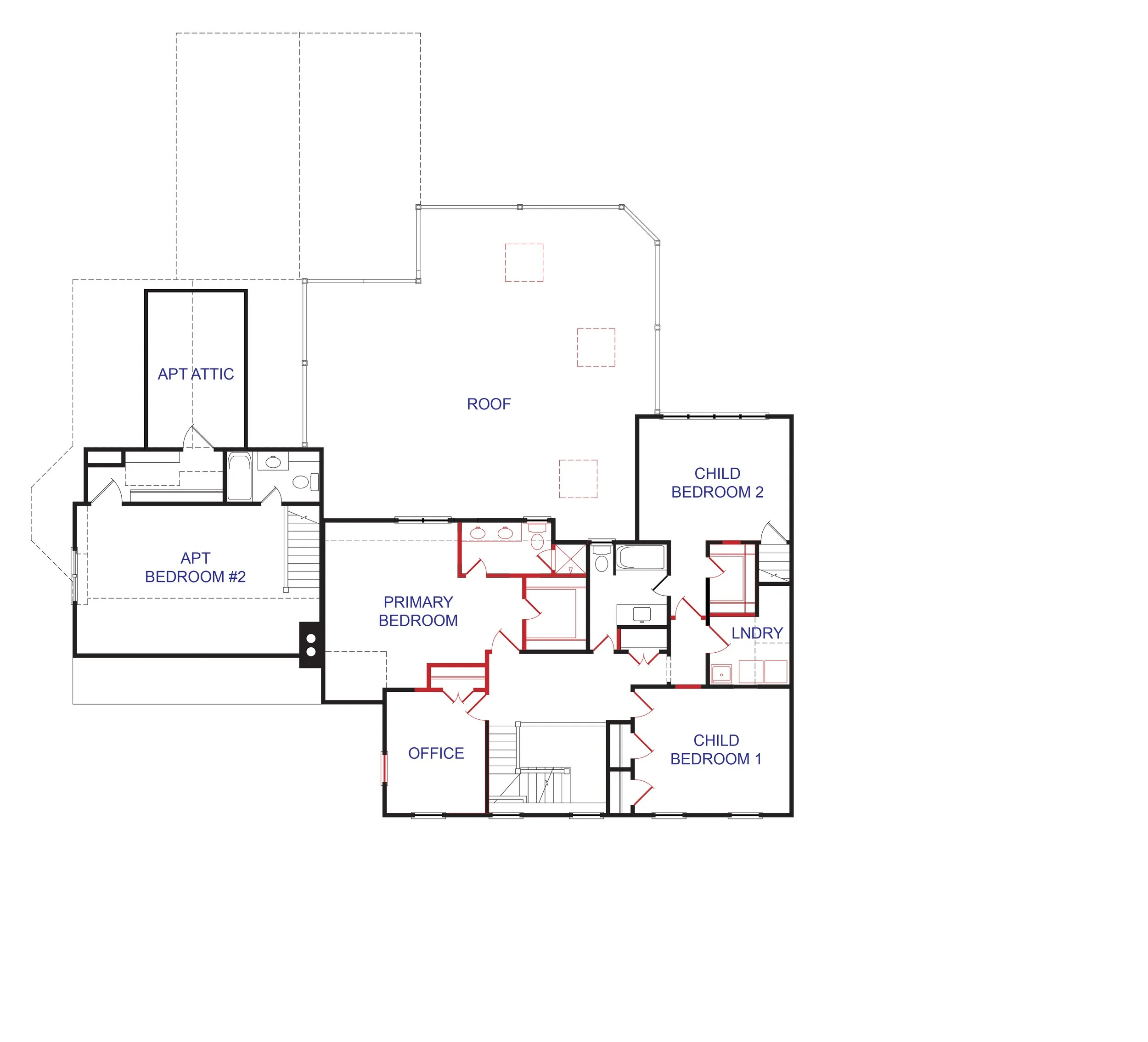 SECOND FLOOR - DEMO PLAN