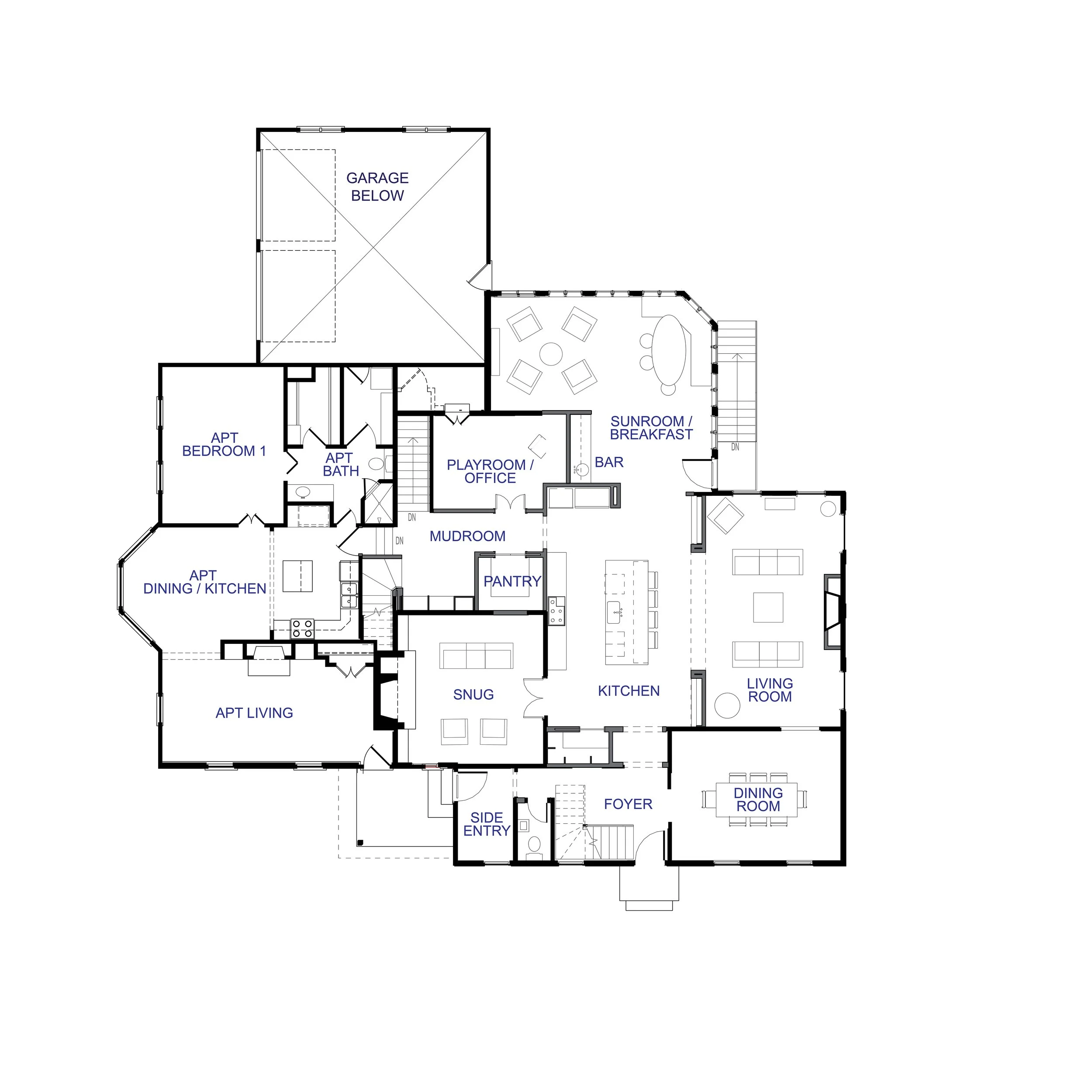 FIRST FLOOR - FINAL PLAN