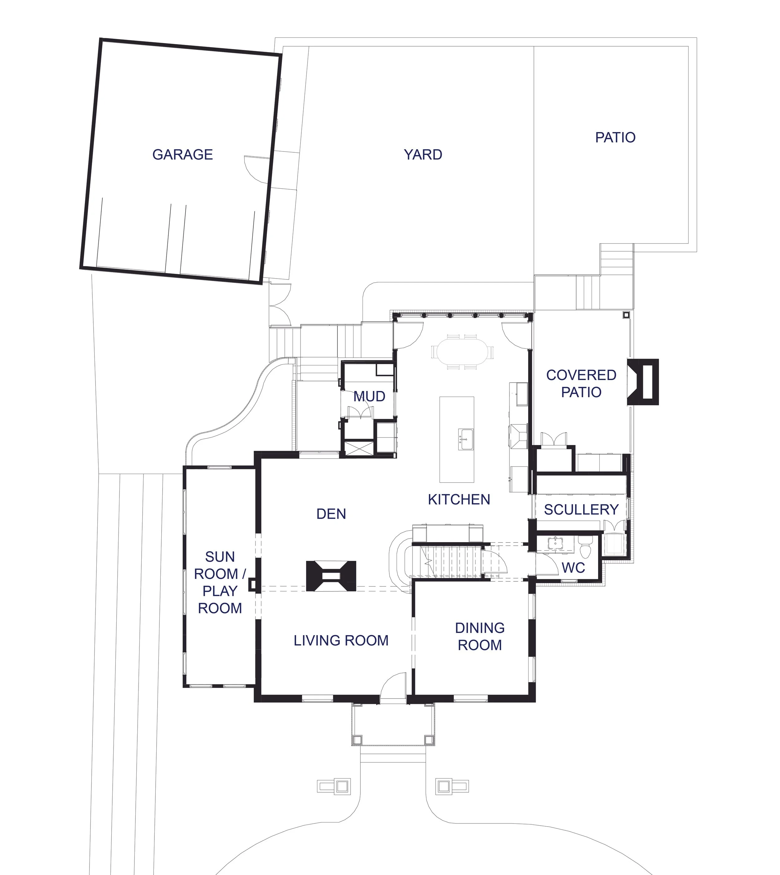FIRST FLOOR - FINAL PLAN