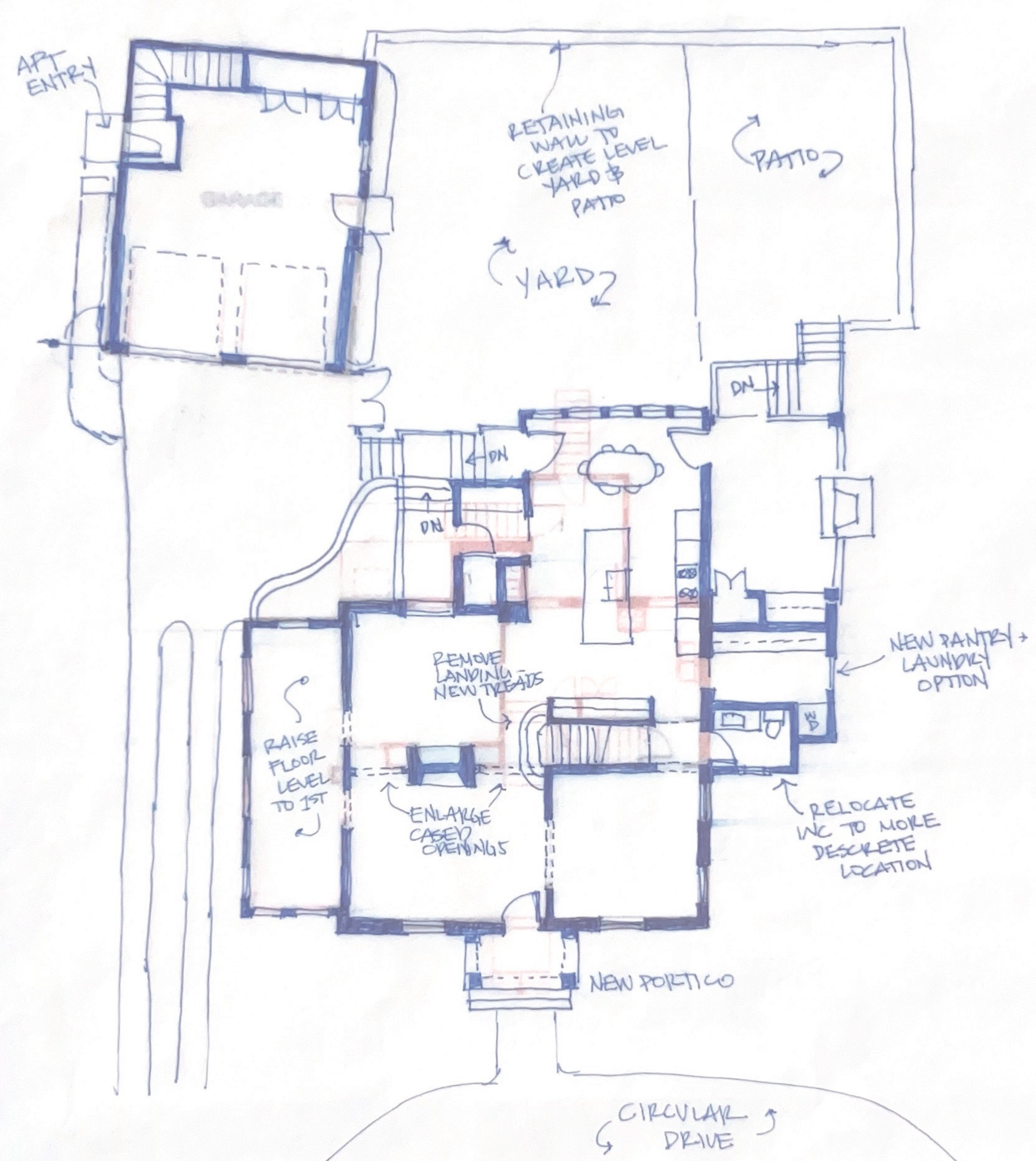 FIRST FLOOR - SCHEMATIC PLAN