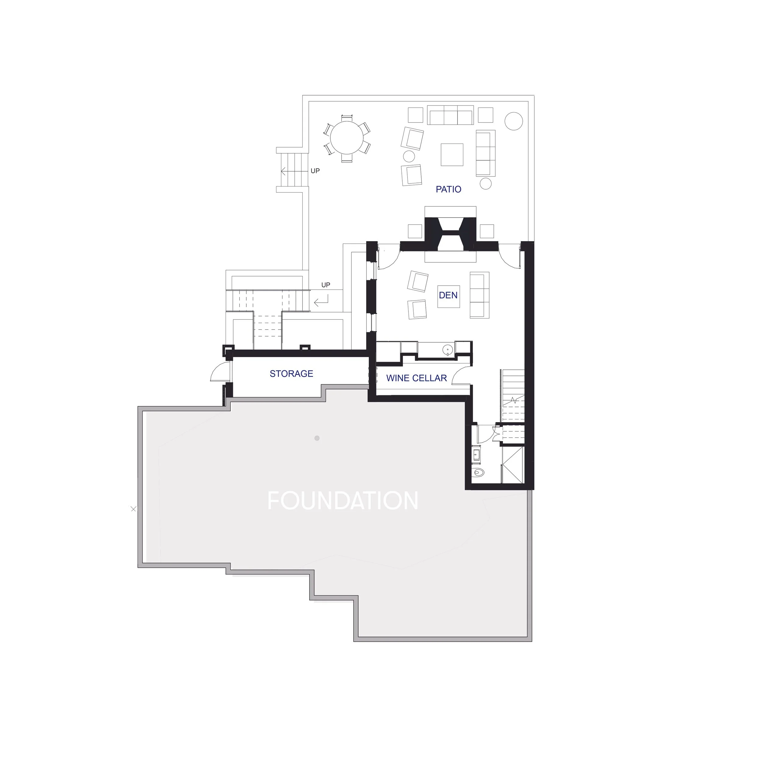 BASEMENT FLOOR - FINAL PLAN