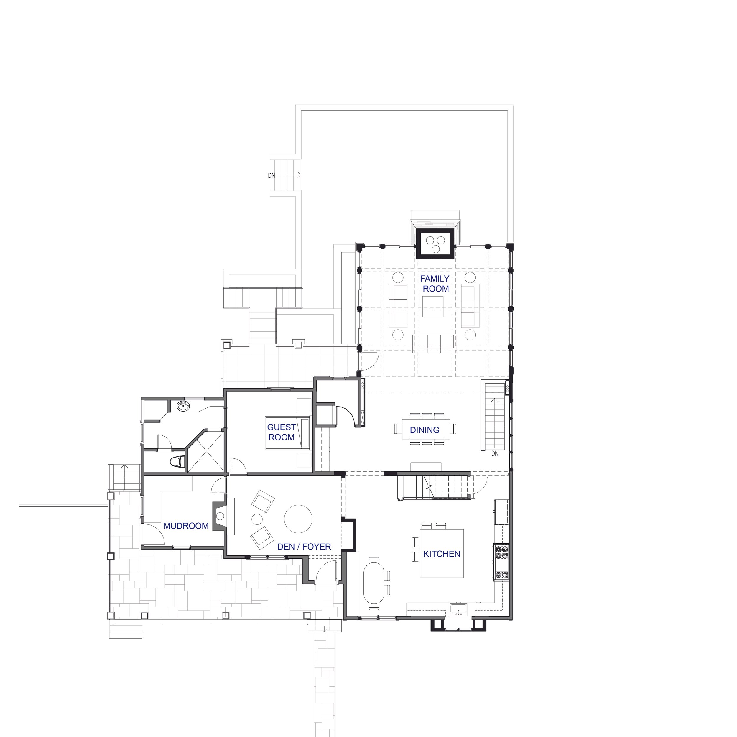 FIRST FLOOR - FINAL PLAN