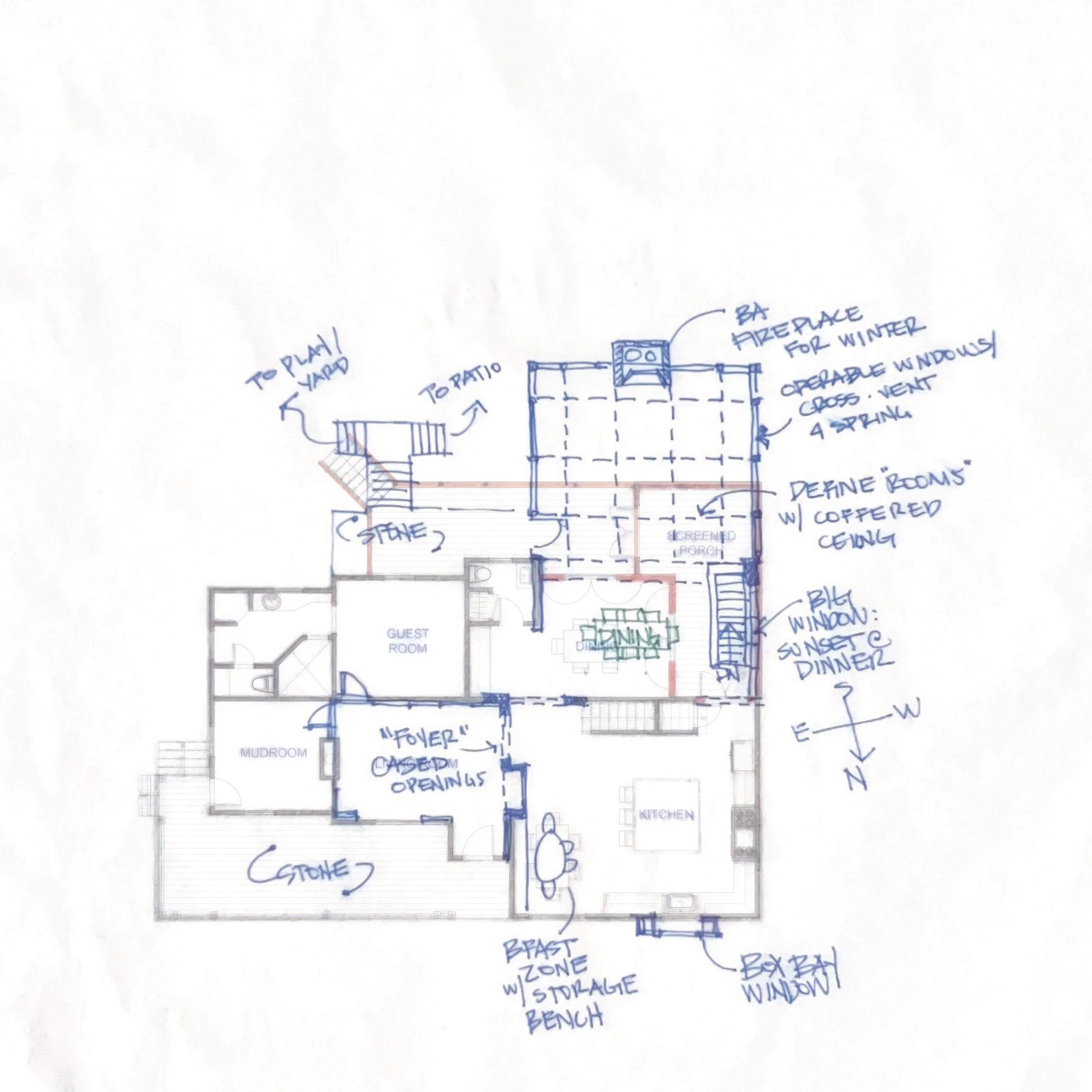 FIRST FLOOR - PLAN ALTERATIONS