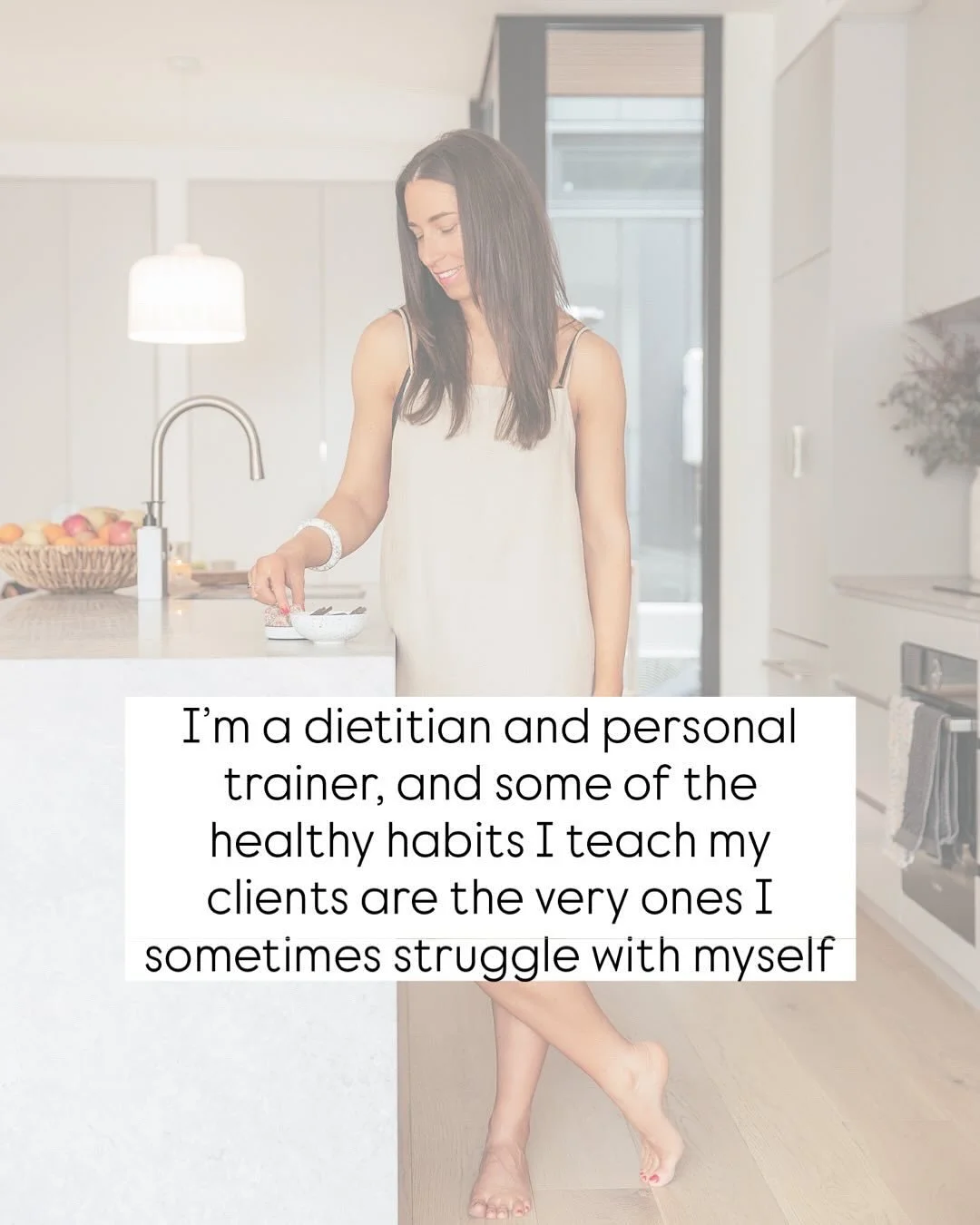 I recently shared with a client that drinking enough water is something I struggle with too. She was surprised and it reminded me that people often think I don&rsquo;t face the same challenges.

I&rsquo;m human, and healthy habits aren&rsquo;t always