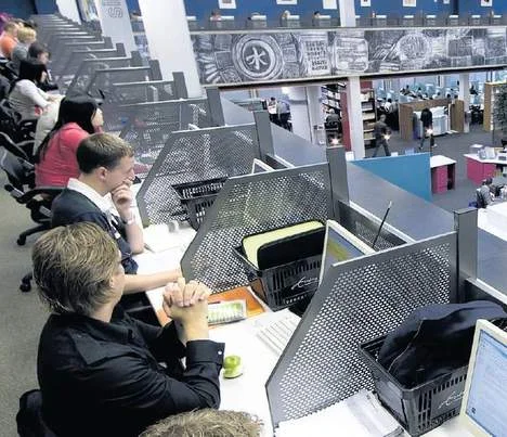 © anp.&nbsp;Studenten in de bibliotheek van de Erasmus Universiteit in Rotterdam.