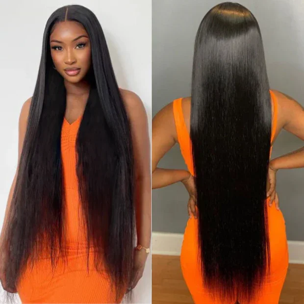 38 inch SYNTHETIC  Lace frontal wig