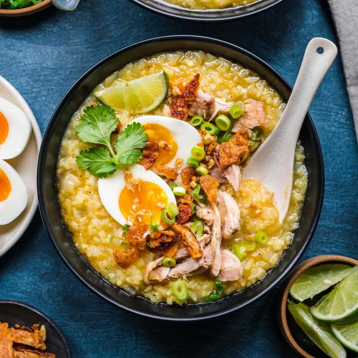 Chicken Arrozcaldo Special with Egg