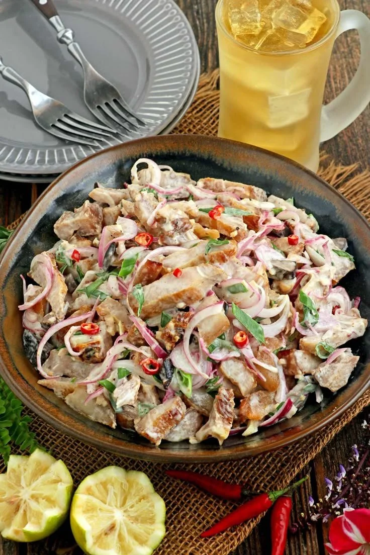 Mild Spice Pork Belly Dinakdakan