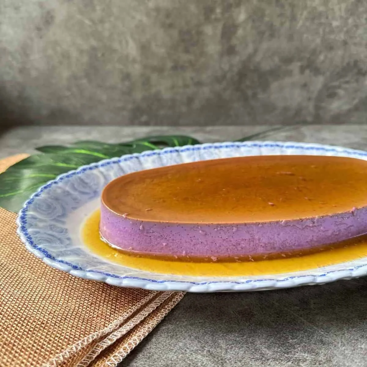 Ube Flan