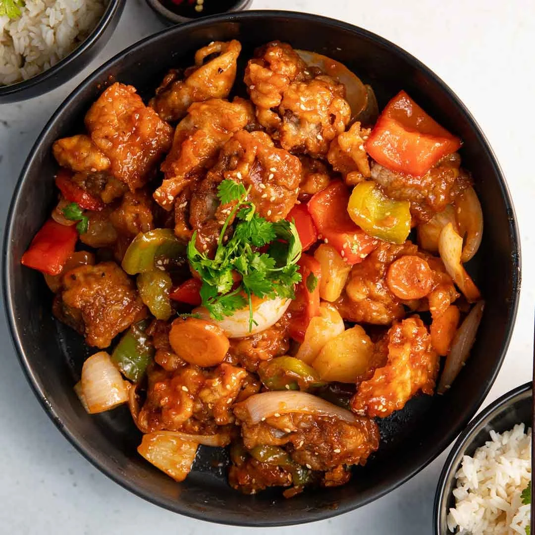 Sweet & Sour Chicken & Pork