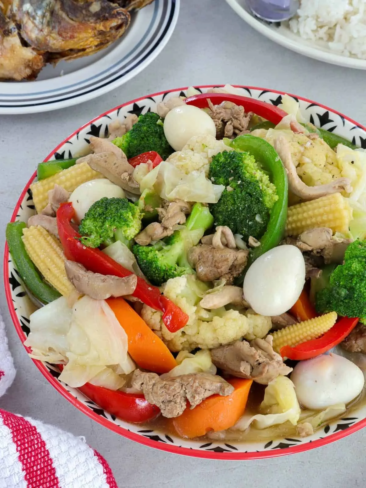 Chicken & Pork Chopsuey