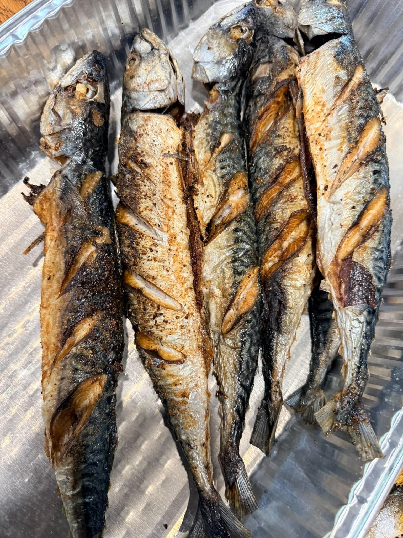 Fried Whole Mackerel