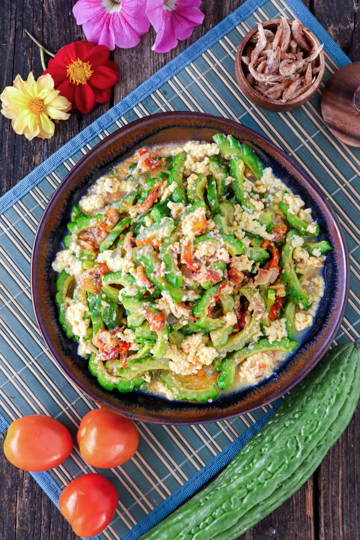 Ginisang Ampalaya With Shrimp & Pork