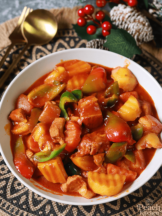 Pork & Chicken Afritada