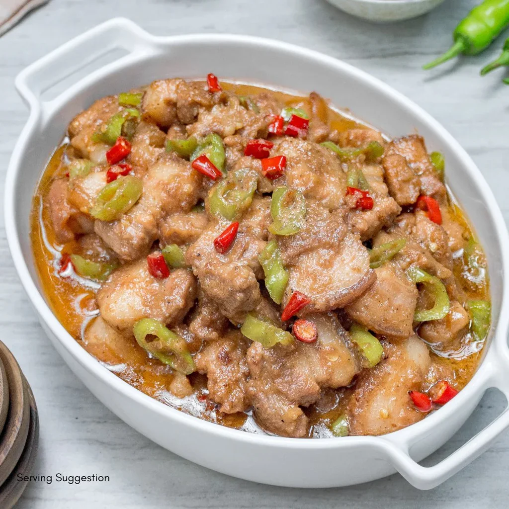 Bicol Express (w/ shrimp paste)