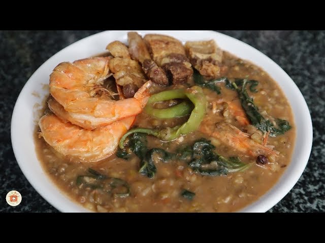 Munggo Combination - Pork, Shirmp, Chicharon