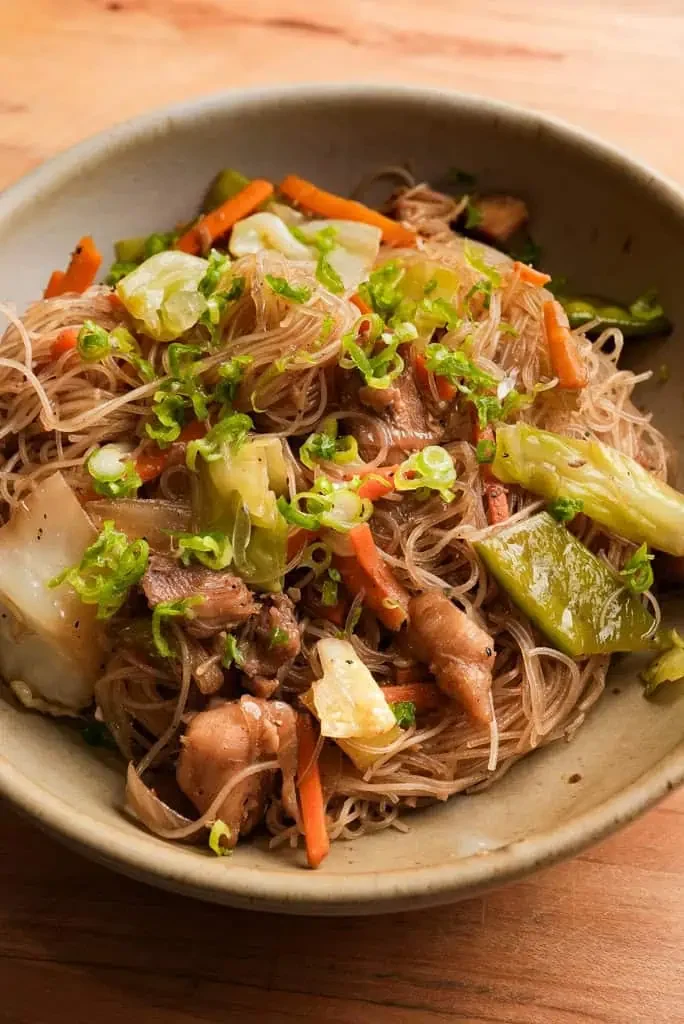 Pansit Bihon Combination (Chicken & Pork)