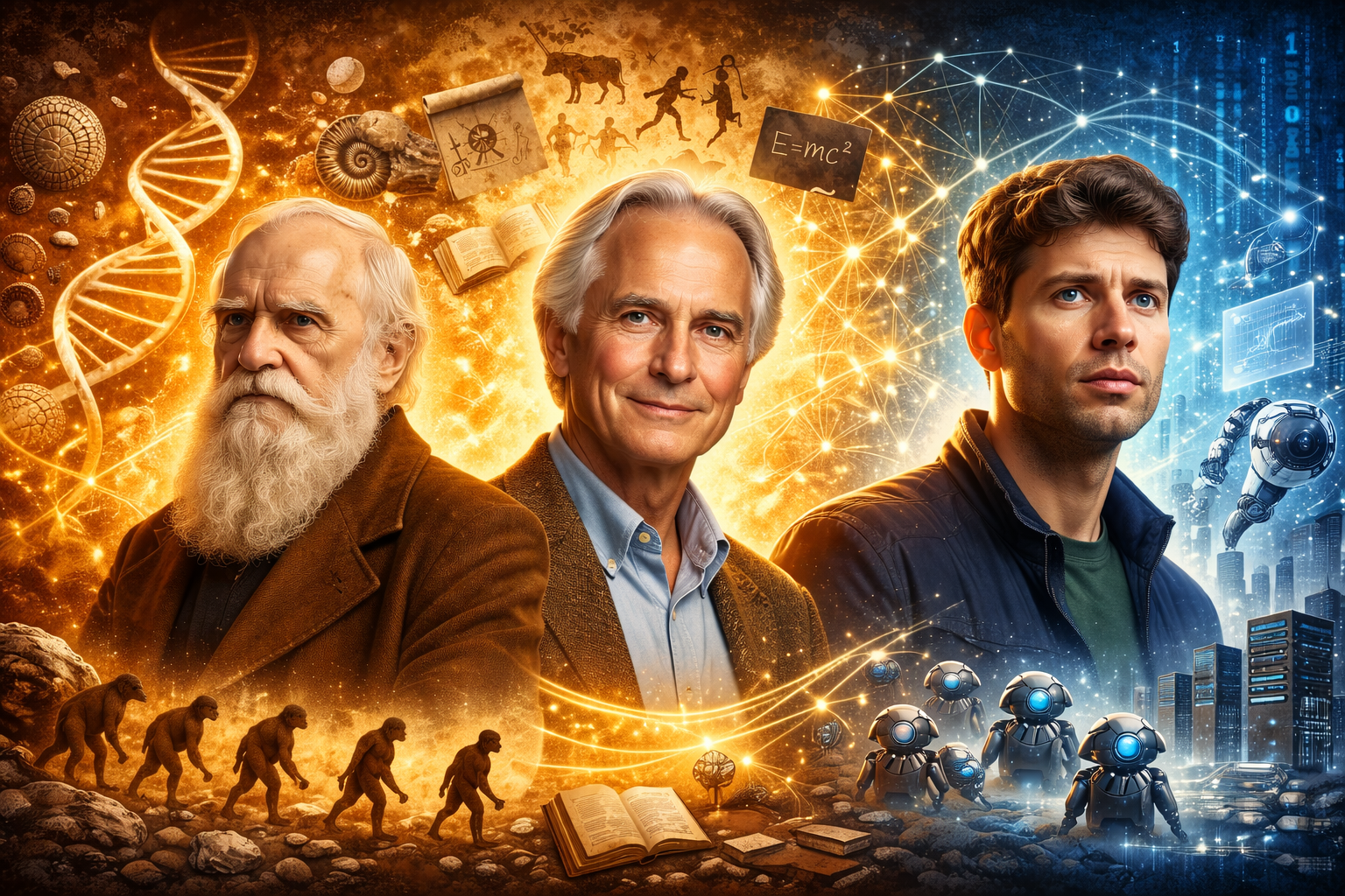 The Digital (r)Evolution: Genes, Memes and Agents