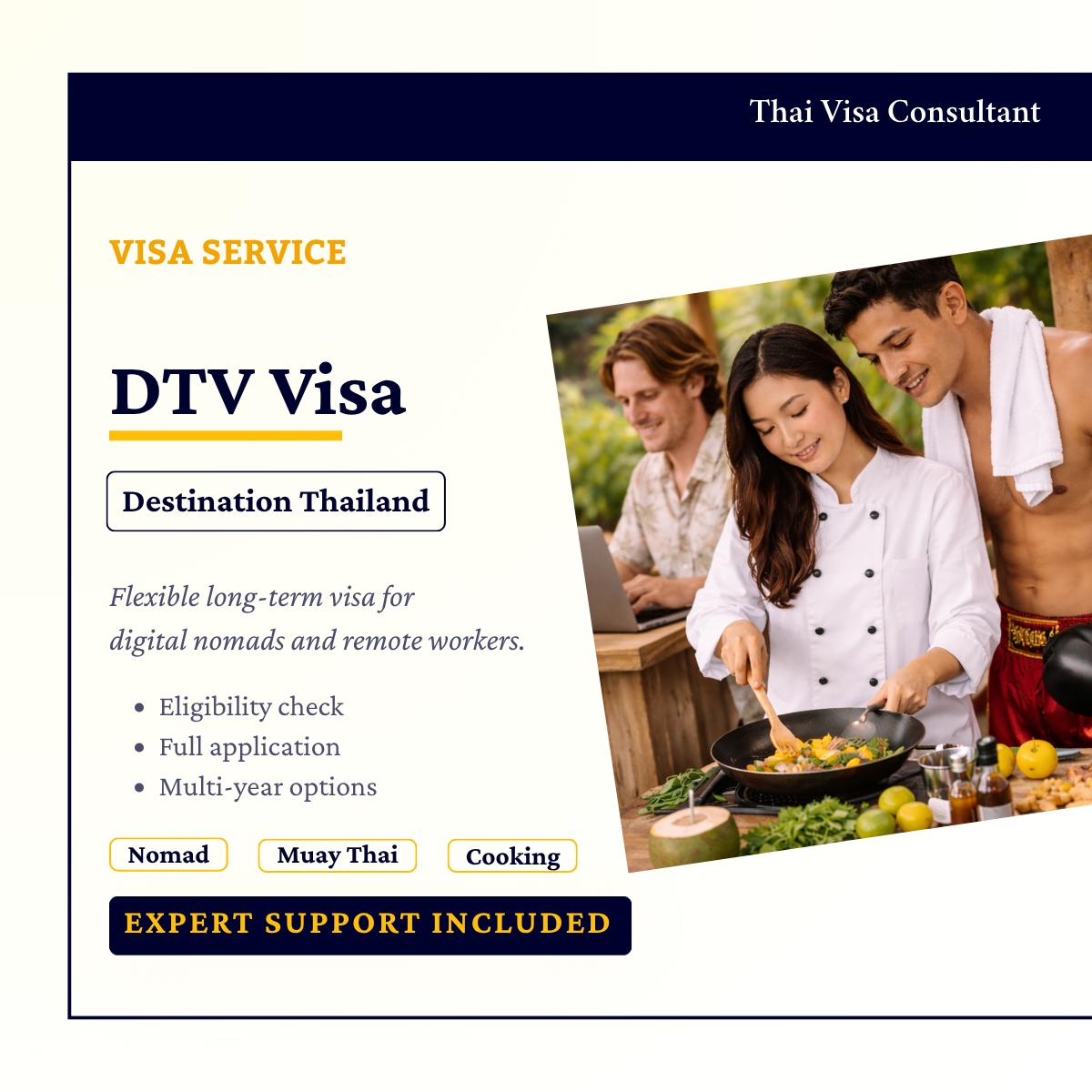 Thailand DTV Visa Service