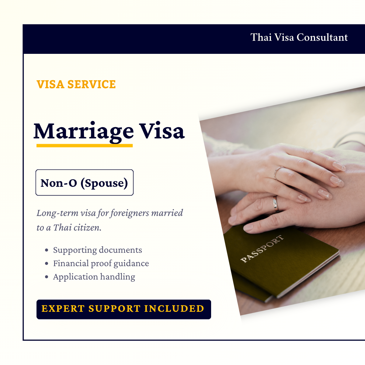 Thailand Marriage Visa Service