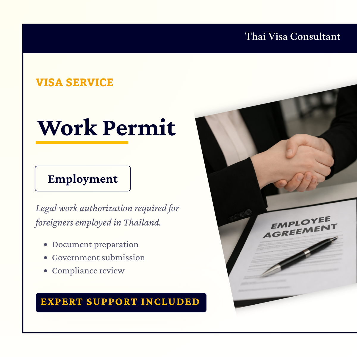 Thailand Work Permit Service