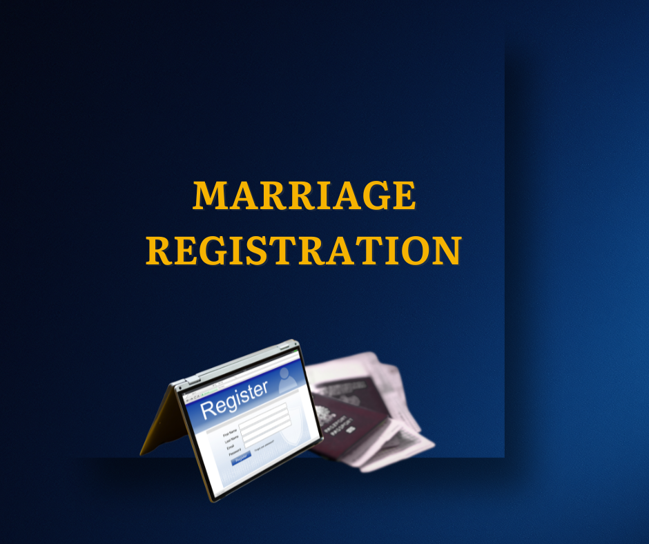 Marriage registration