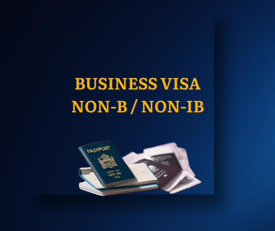 Business Visa : NON-B / NON-IB