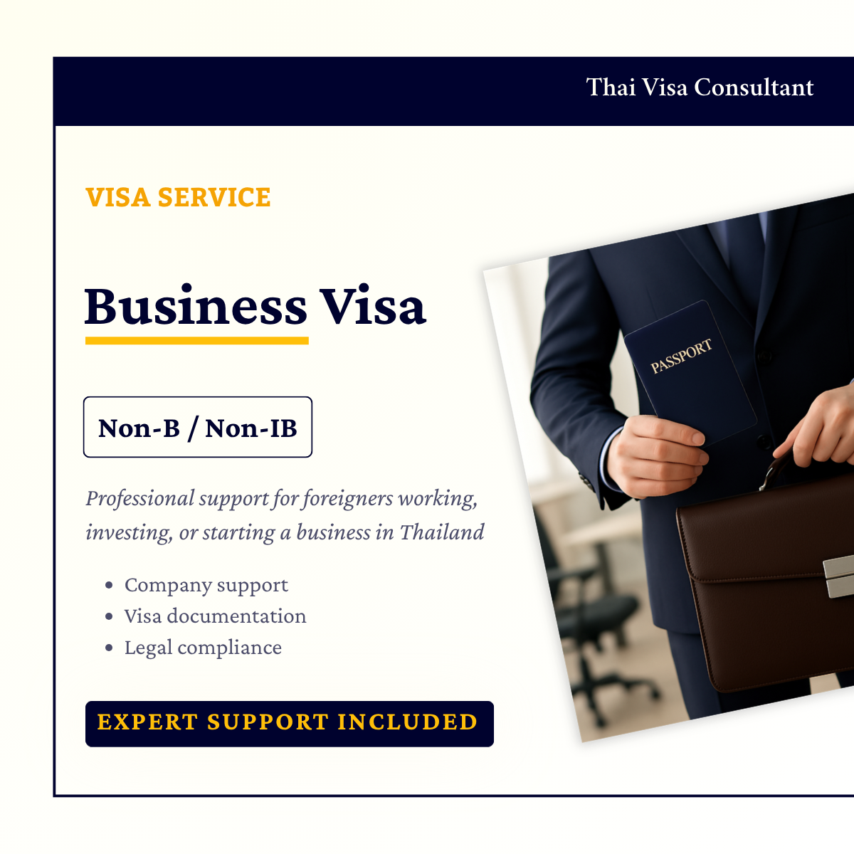 Thailand Business Visa (Non-B / Non-IB)